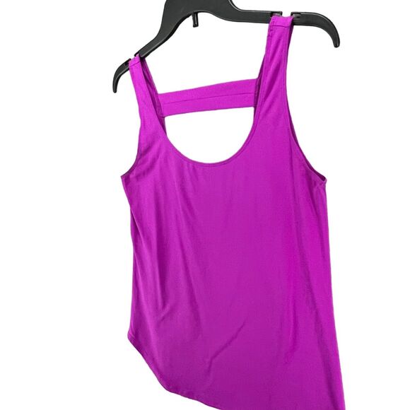 Fabletics Ainsley Tank Top Womens M Purple Racerback Workout Athletic Gym Logo - Picture 3 of 11
